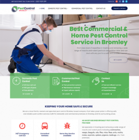 Pest Control Web Design